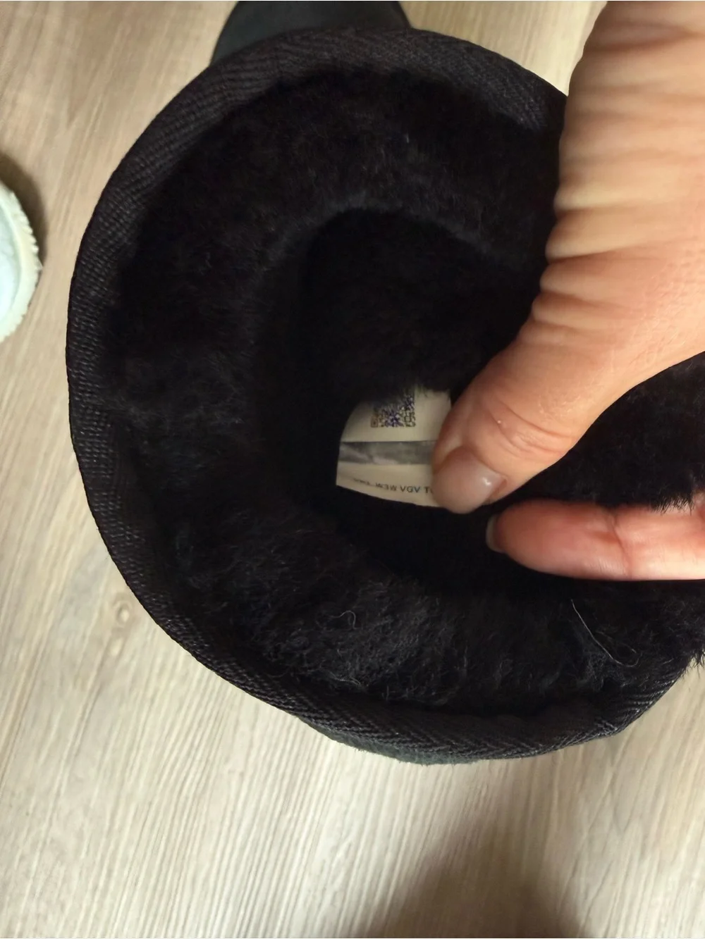 UGG  Classic Black Suede Boots